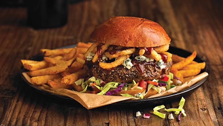 BBQ Blue Cheese Burger